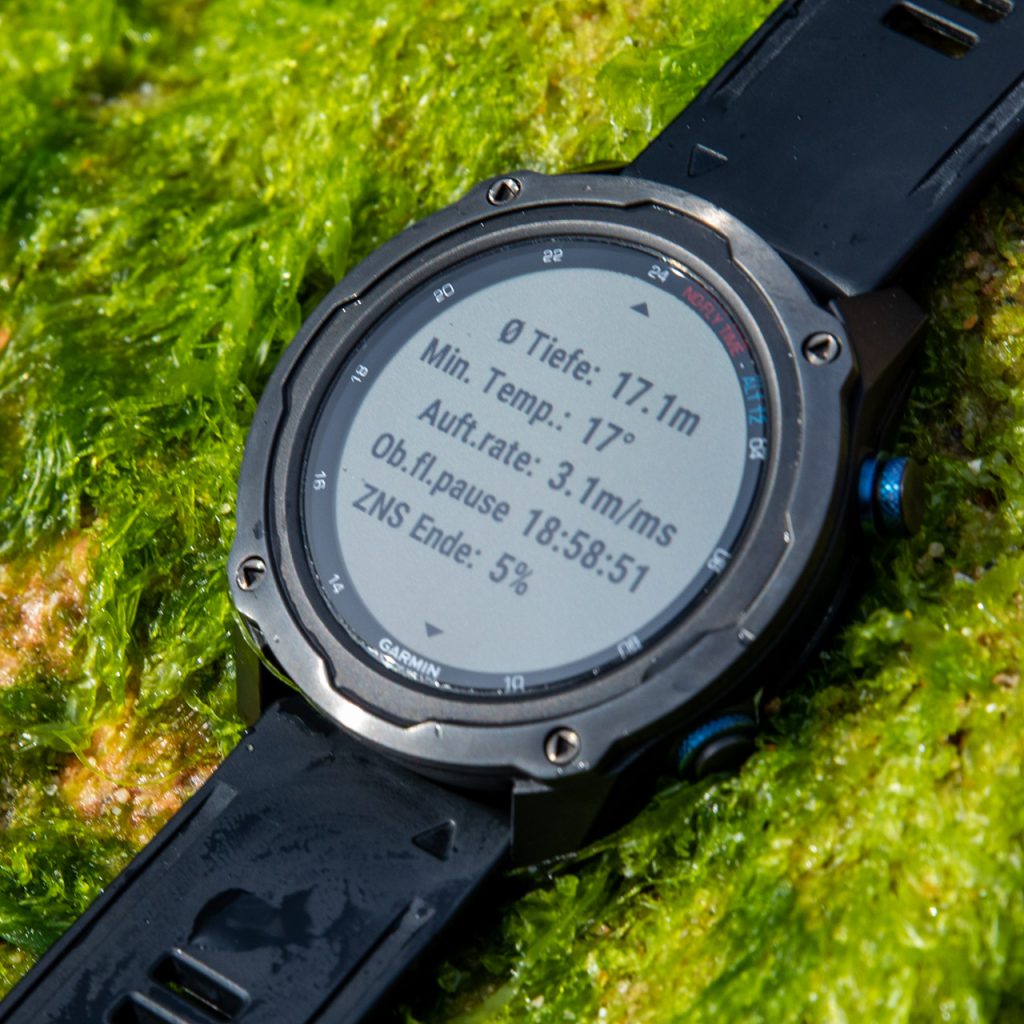 Garmin Descent MK2i - Tauchstatistik Ansicht 3