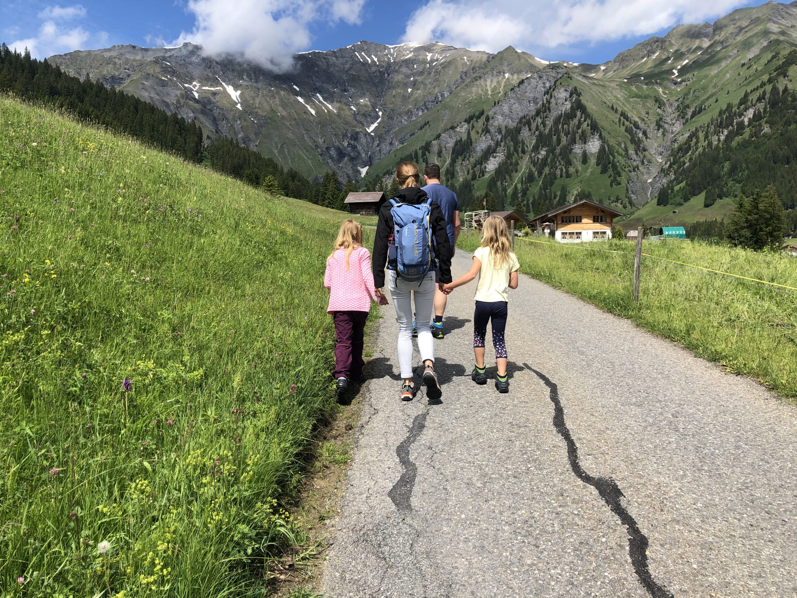 Familienwanderung, Vogel Lisi Weg Adelboden