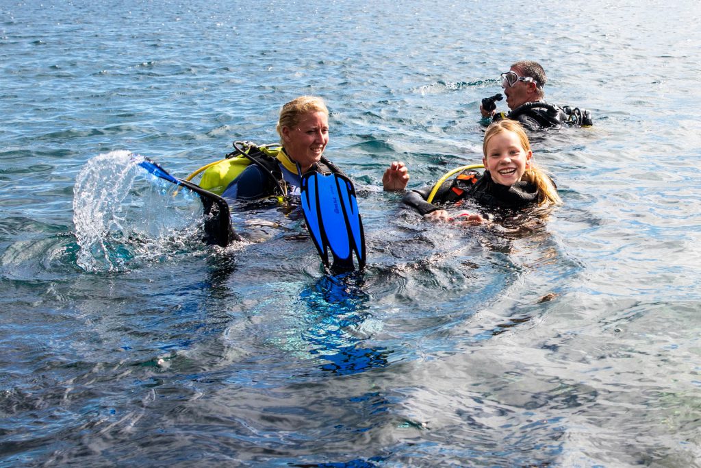 IAC Scuba Diver Tauchkurs für Kinder auf Teneriffa - 1. Tauchgang