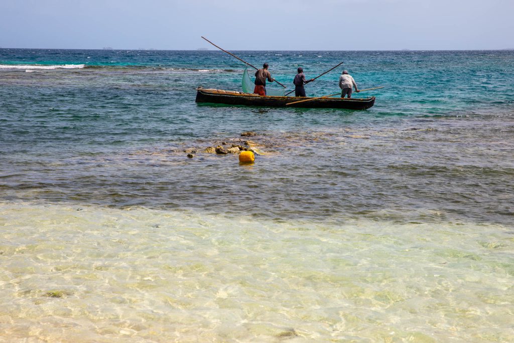 Fischer auf Nubedisup, San Blas, Panama