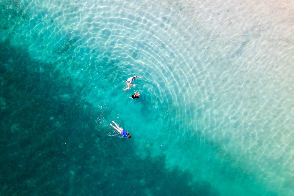 Schnorcheln am Playa Estrella, Isla Colon, Bocas del Toro, Panama