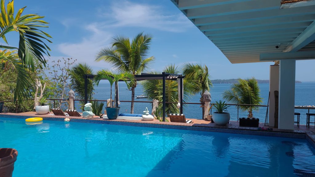 Pool mit Meerblick, Villa Condesa del Mar, Isla Contadora, Panama