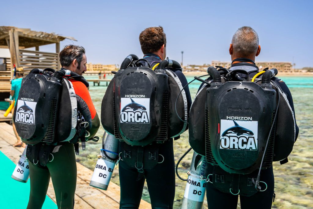 Try Horizon, Rebreather, Rotes Meer, Orca Dive Club Soma Bay, Ägypten