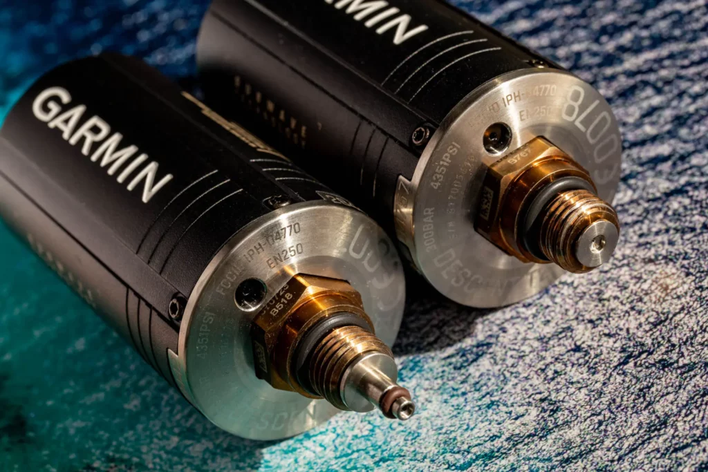 GARMIN Descent Transmitter T2 mit Luftspule bzw. Druckluftbegrenzer