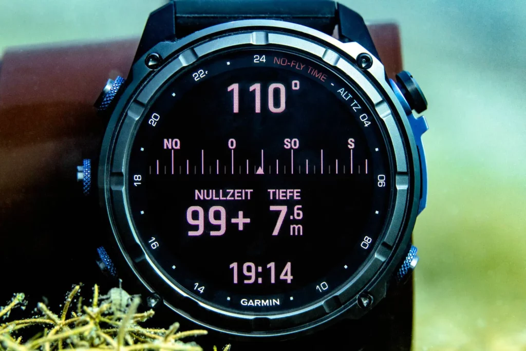 Garmin Descent MK3i - Tauchanzeige Kompass