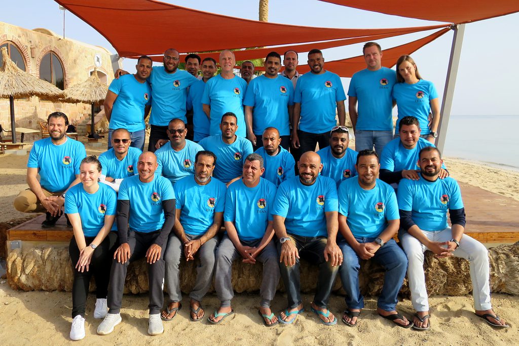 Mitarbeiterteam ExtraDivers El Quseir, Ägypten