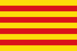 Flagge Katalonien