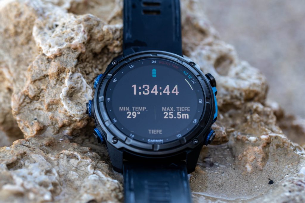 GARMIN Descent MK3i - Logbuch - Basisdaten des Tauchgangs