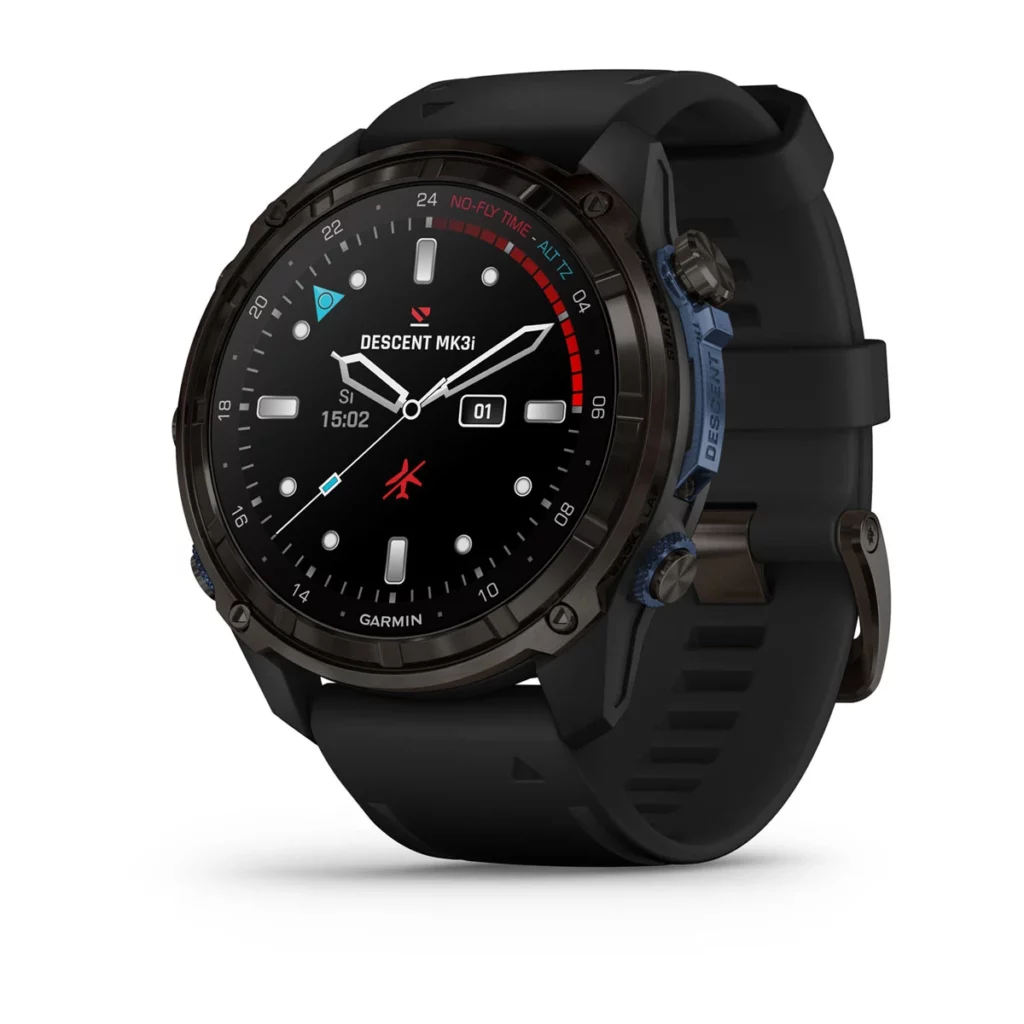 GARMIN Descent MK3i - Tauchcomputer mit Luftintegration und Smart Watch, schwarz