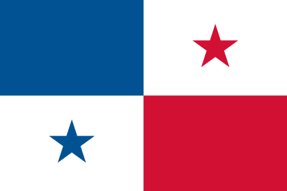 Flag of Panama / Nationalflagge Panama