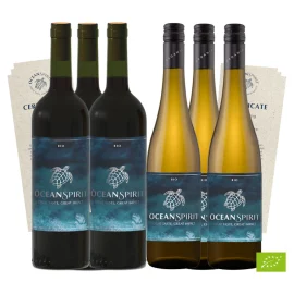 OceanSpirit_Probierpaket OCEAN SPIRIT - Probierpaket mit Rot- und Weisswein